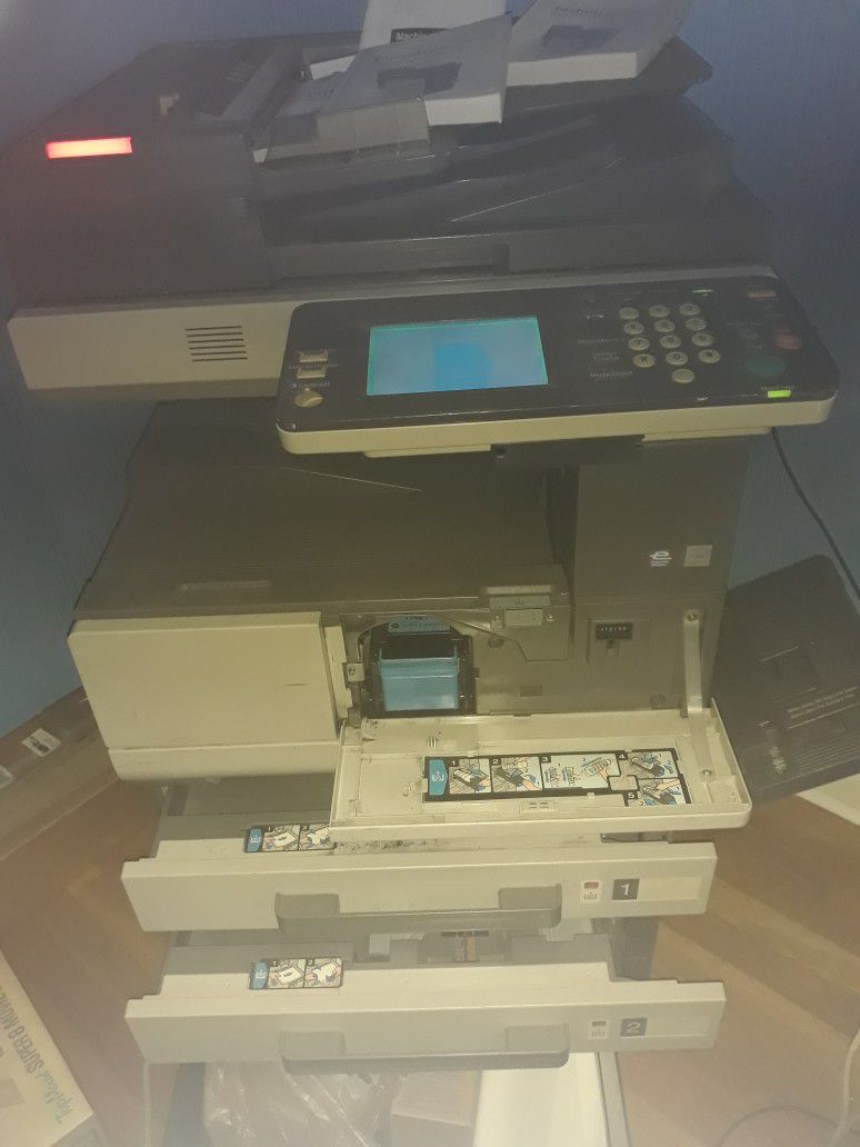Bizhub 250 Commercial Printer (Not Printing)