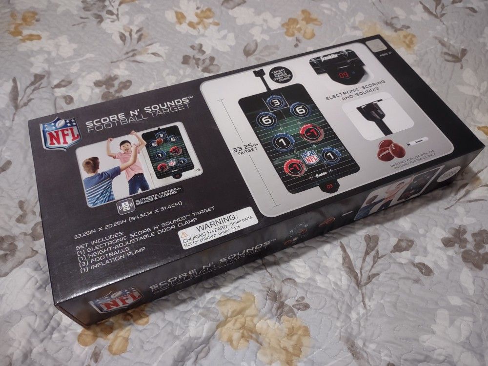 Franklin Sports Score N Sounds Football 🏈 Target 🎯 Game