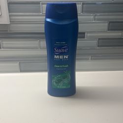 Suave Men Body Wash Clean & Fresh, invigorating Scent 18 Fl Oz,