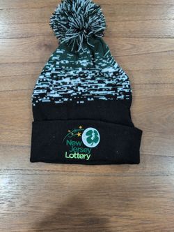 New Jersey Lottery Beanie with Pom