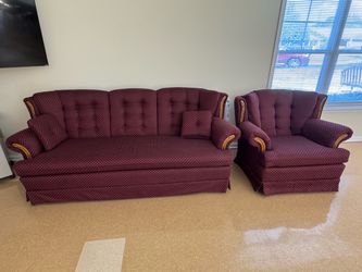 Sofa and Chair
