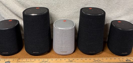 Harman Kardon Citation One Smart Speakers  Google Home, and Amazon Alexa compatible - Lot of 5