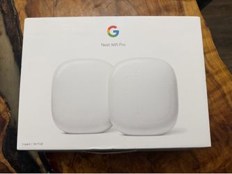 Google Nest WiFi Pro Mesh 6E- 2 Pack