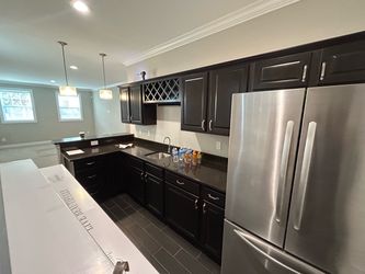 Kitchen cabinets