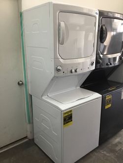 GE StacKunit washer and dryer