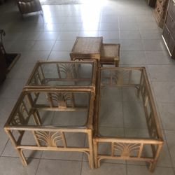Coffee Table And Side Tables