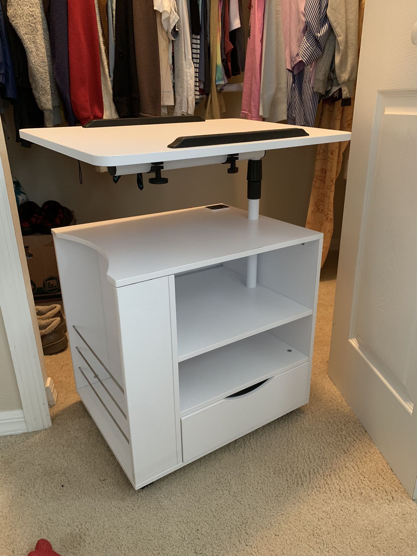 Night Stand Desk White