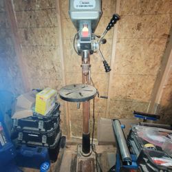 13 in. Variable-Speed Floor Drill Press 72 In Tall
