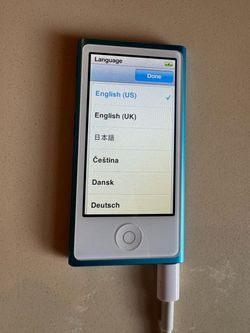 Apple iPod nano 7th Gen 16GB – Blue
