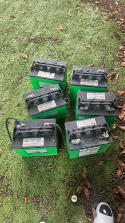 Golf cart batteries