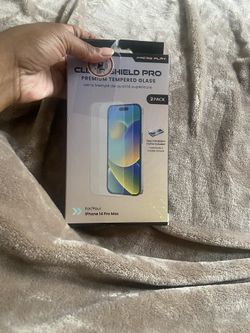 iPhone 14 Pro Max Tempered Glass Shield 