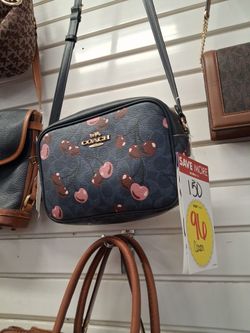 Coach Cherry Print Crossbody Bag