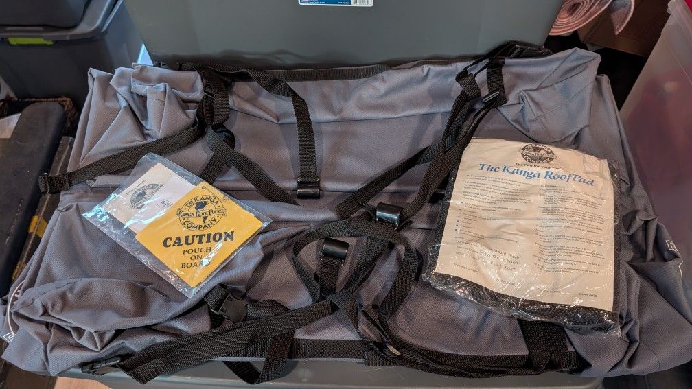New Kanga Roof Pouch 10 cu ft Rooftop Cargo Bag & Kanga Pad II