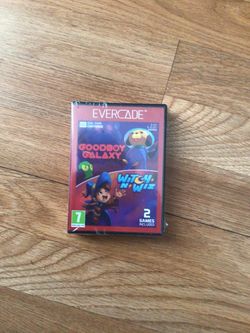 Evercade Goodboy Galaxy & Witch N Wiz Cartridge (NEW)
