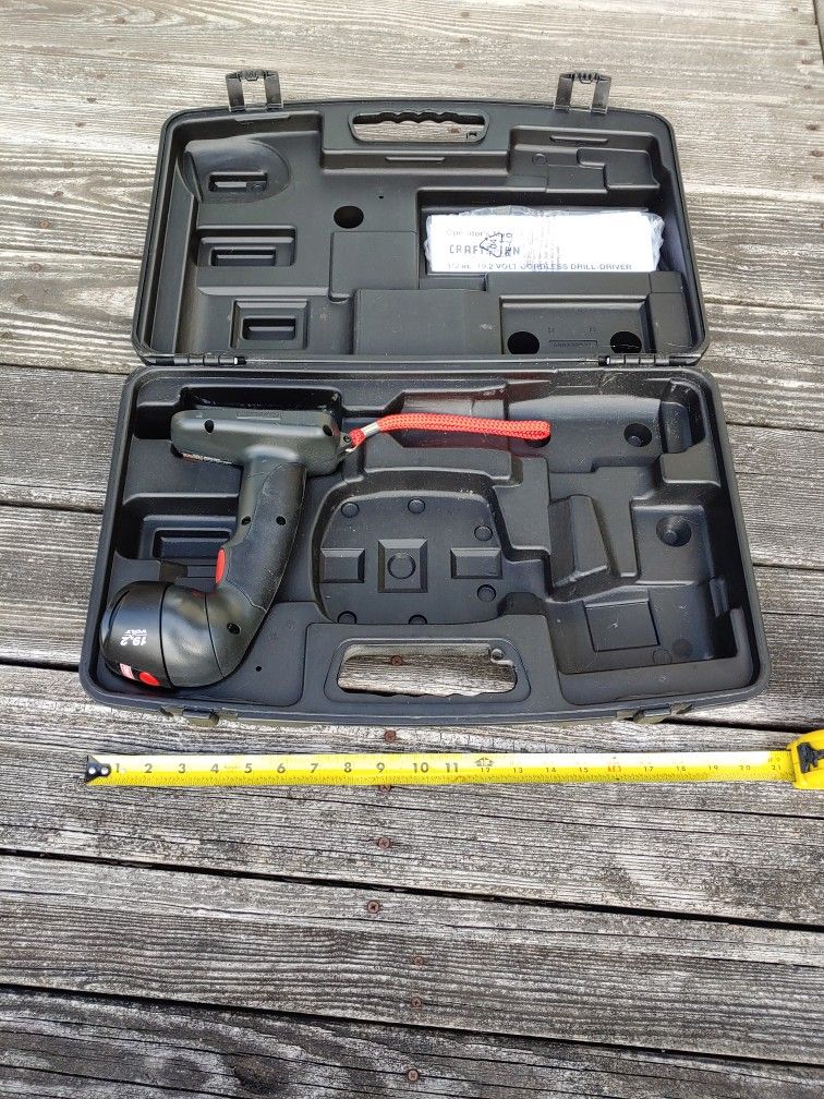 Craftsman 19.2 Volt Flashlight Cordless Battery Tool Case Instructions