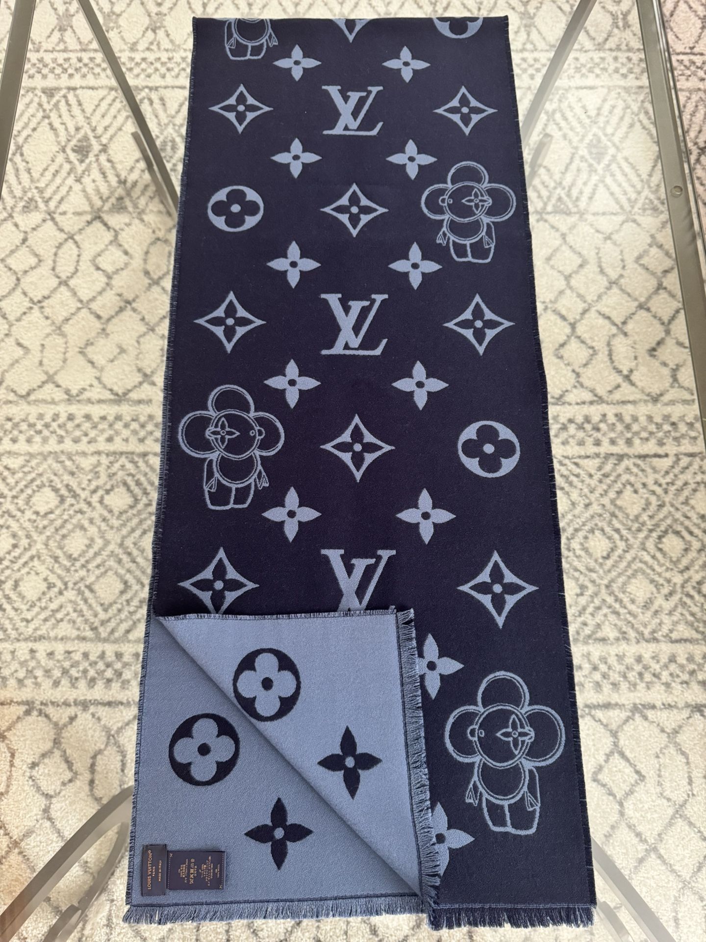 Louis Vuitton Monogram Vivienne Scarf