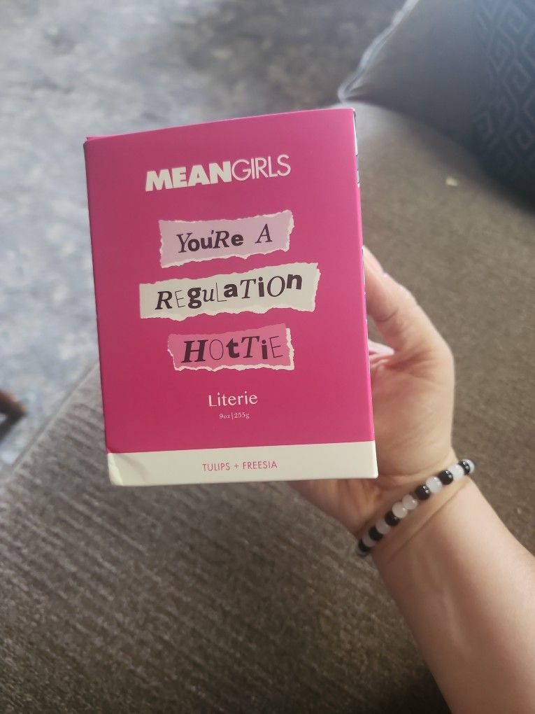 Mean GIRLS UNUSED CANDLE