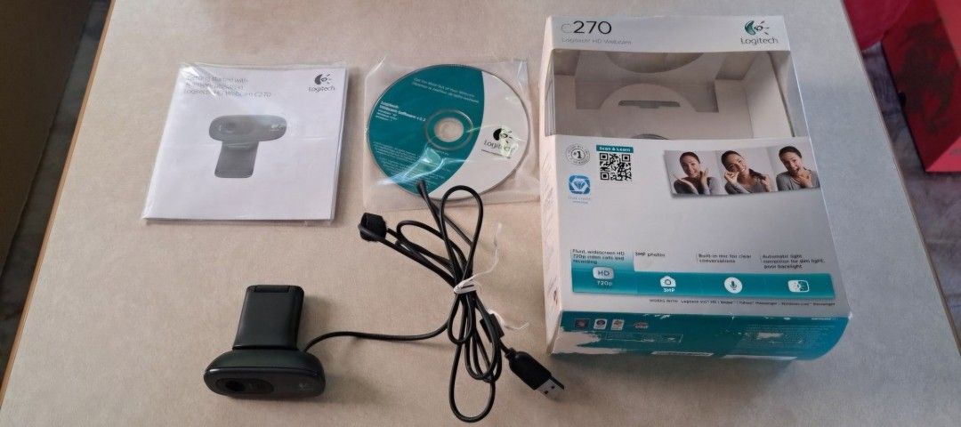 Logitech C270 HD Webcam