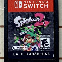 Splatoon 2 Nintendo Switch Game