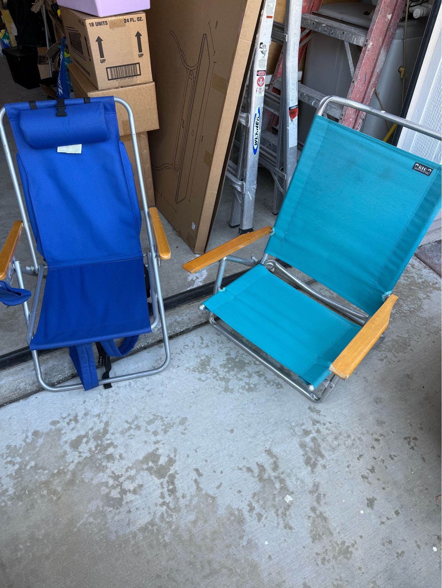 Chairs for beach patio pool set of 2