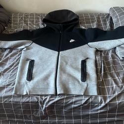 Grey And Black Nike Tech