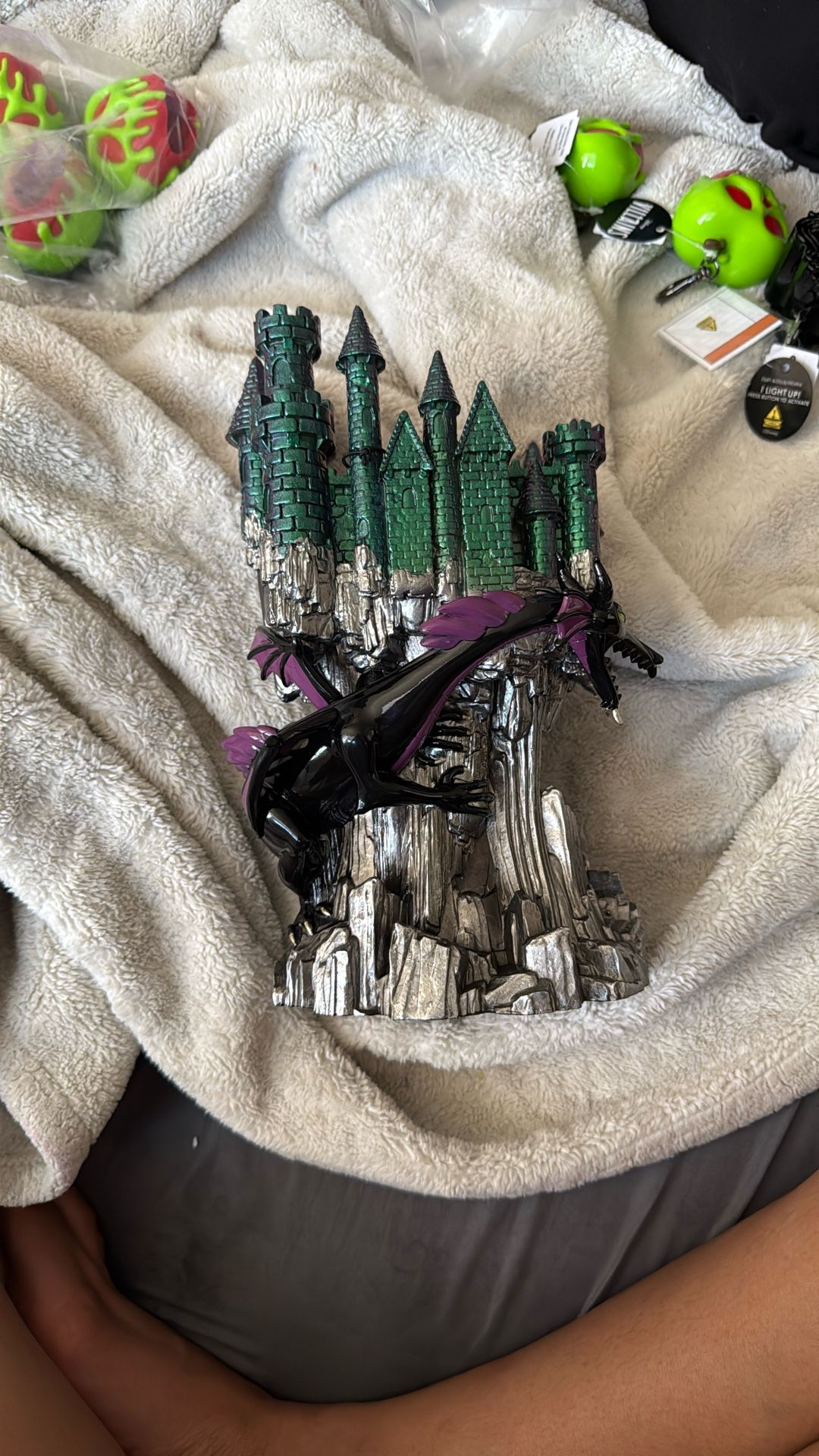 Disney Villains Maleficent Dragon Castle Candle Holder