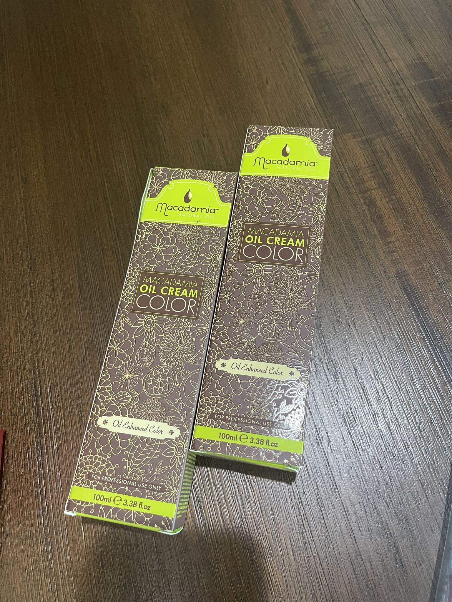 macadamia oil cream hair dying color  Two For $10