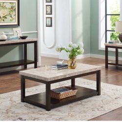 Three piece occasional table set