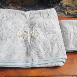 Prada Bath Towel Set 