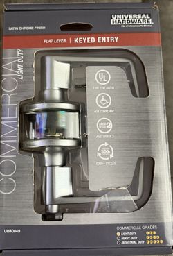 Commercial Keyed Entry