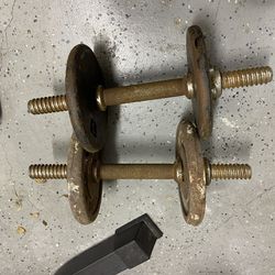 Adjustable weights (have Numerous Plate Sizes That Come With It)