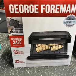 George Foreman Family Size Grill & Panini Press – New in Box