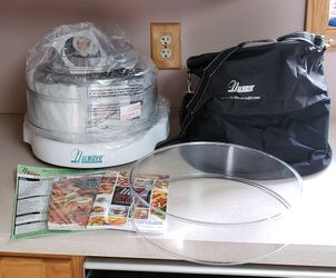 NuWave Oven Pro with carrying case and accessories