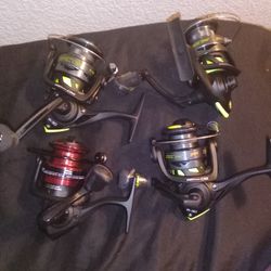 Brand New Lew's And Abu Garcia Reels Half Price Never Used 