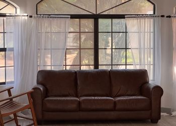 Matching Leather sofa and loveseat set