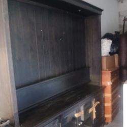 Touch Light Wall Unit/ Entertainment Center 
