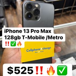 iPhone 13 Pro Max 128gb T-Mobile /Metro 