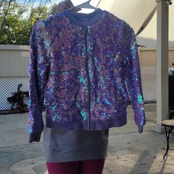 Girls Sparkly Jacket 