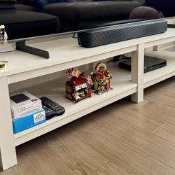 White Tv Stand 