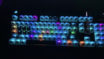 CORSAIR MK70 KEYBOARDS + CLEAR KEYCAPS AS BONUS