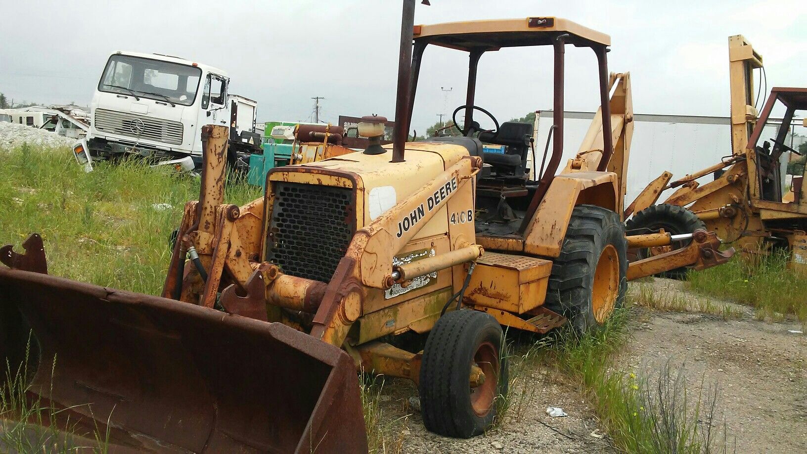 John deere backhoe