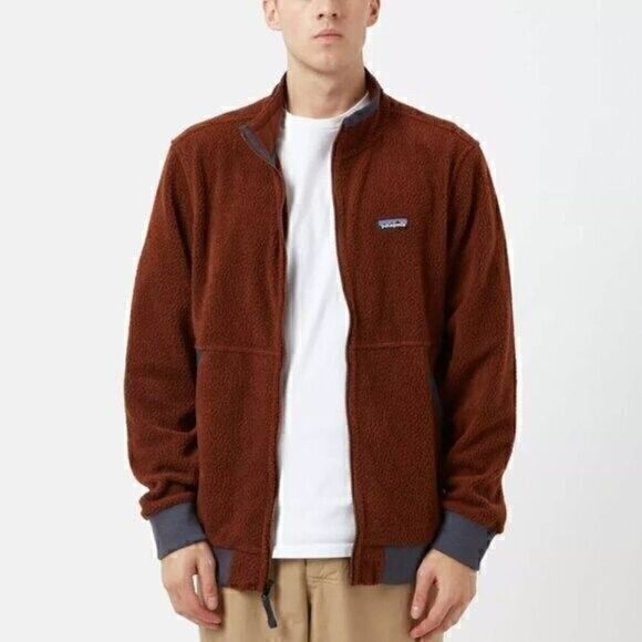 Patagonia Fox Red Sweater Zip Up