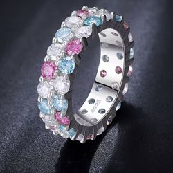 High quality Moisannite diamond ring (PASSES DIAMOND TESTER)