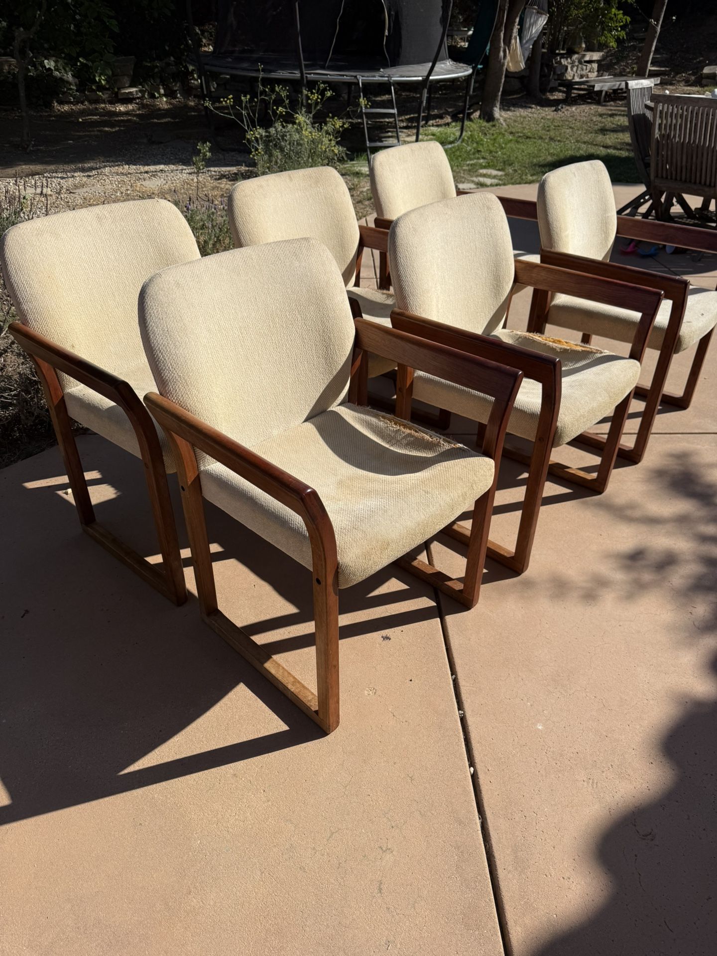 TEAK DINING CHAIRS