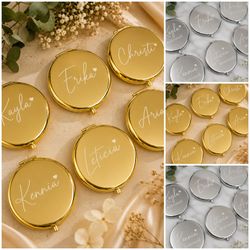 Personalized Compact Mirror (Bulk Order Available)
