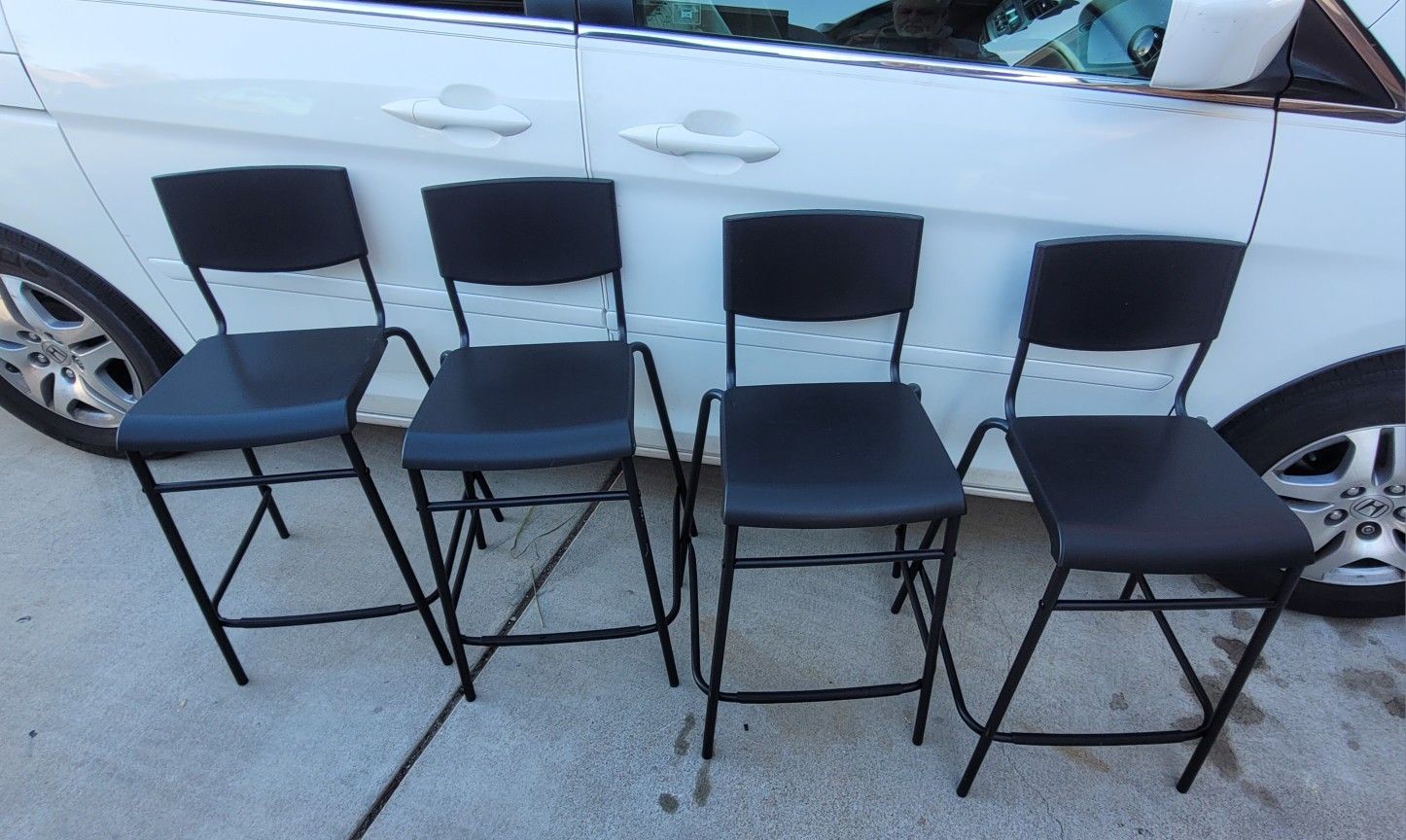 4 Ikea Bar Stools