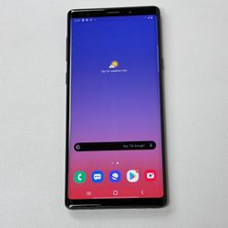 Unlocked Samsung Galaxy Note 9 Desbloqueado Liberado Boost Mint Mobile T-Mobile Metro Edge Crack