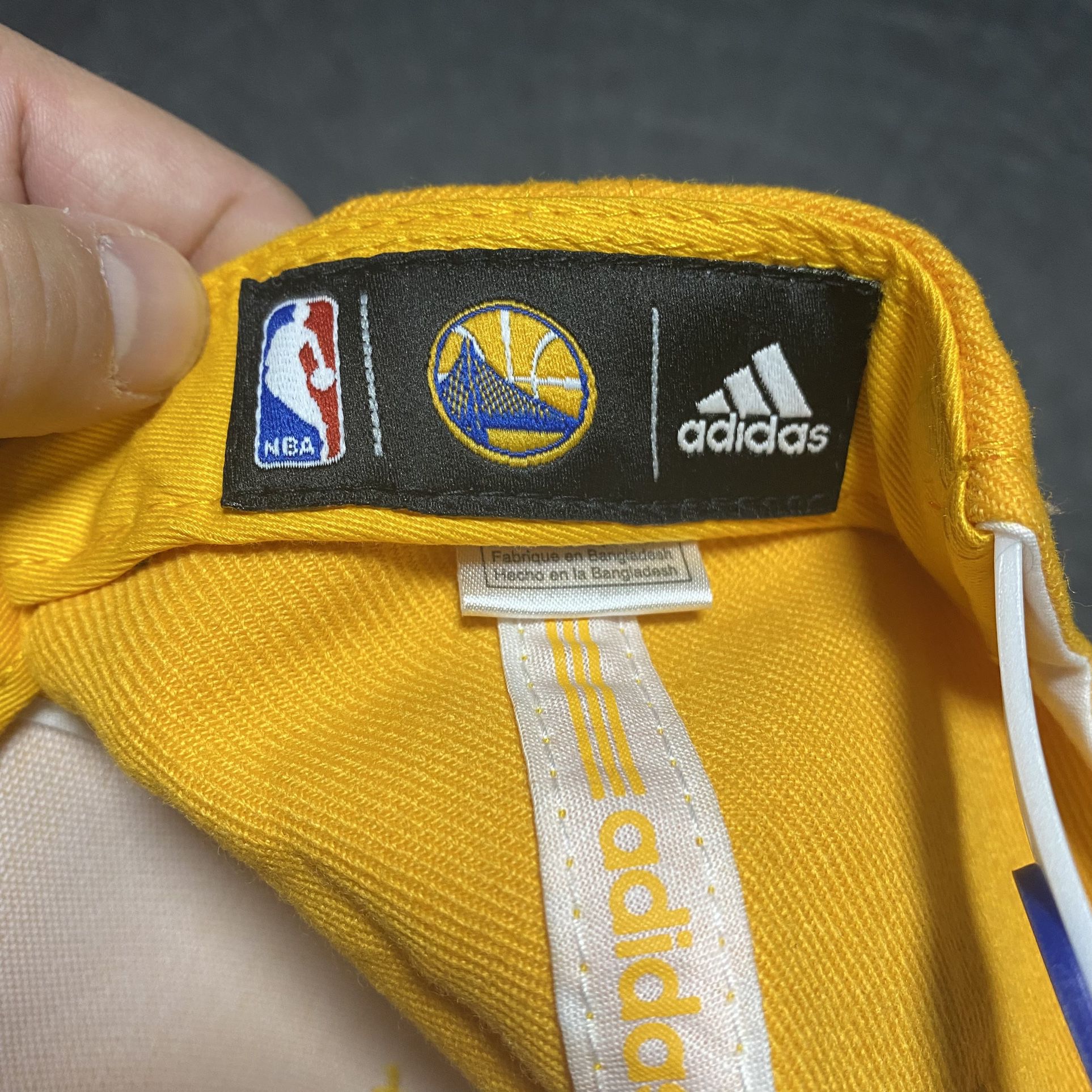 Adidas Golden State Warriors NBA Logo and Wordmark Snapback Hat Yellow –  sickcrowns