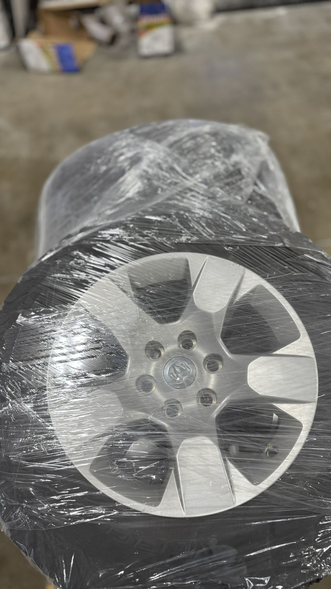 Set Of 4 BF Goodrich A/T Tires W 18” Ram 1500 OEM wheels