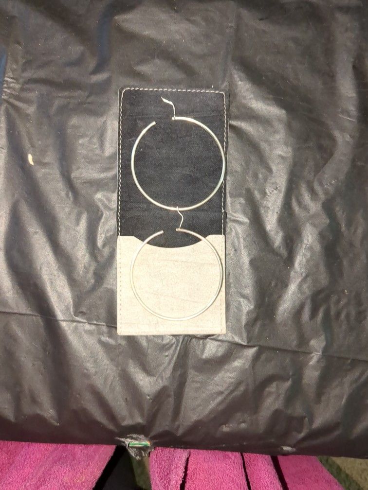 Sterling Silver Loop Earrings